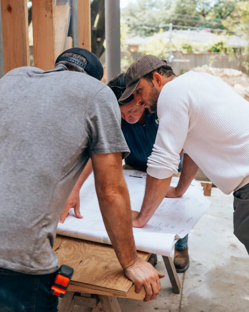 workers planning project